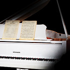 Imperfect Samples Hohner White Baby Grand Piano