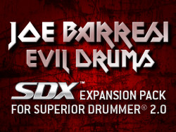 Toontrack / Platinum Samples Joe Barresi Evil Drums SDX