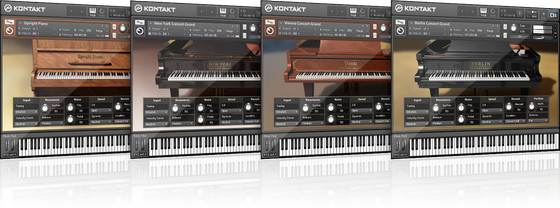 Native Instruments Kontakt Powered Pianos