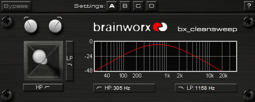 Brainworx bx_cleansweep