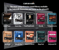 Digital Sound Factory Cakewalk Dimension LE/Pro Expansion Packs