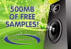 Time+Space 500MB free samples