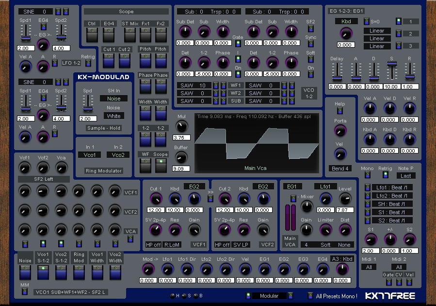 KX77FREE Kx-Modulat