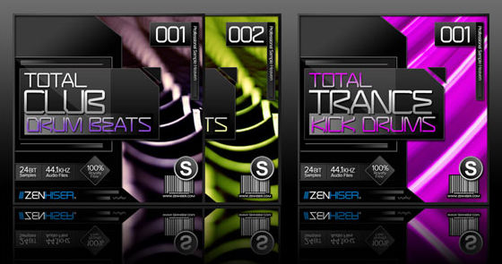 Zenhiser Total Club Drum Beats & Total Trance Kick Drums