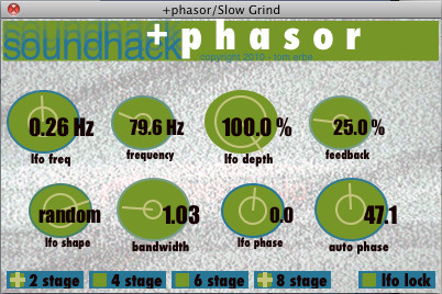 Soundhack +phasor