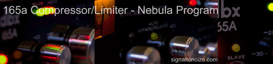 Eric Beam 165a Compressor/Limiter programs for Nebula