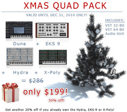Synapse Audio Xmas Quad Pack