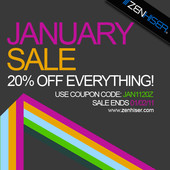 Zenhiser January Sale
