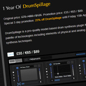 AudioSpillage 1-Year Anniversary Sale
