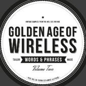 Crate Diggers Golden Age of Wireless - Words & Phrases Vol 2
