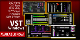 DUY plug-ins for Windows (VST)