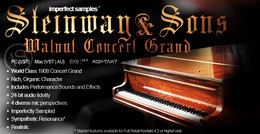 Imperfect Samples Steinway Walnut Concert Grand