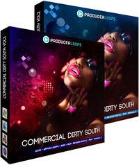 Producer Loops Commercial Dirty South Vol 2 & 3