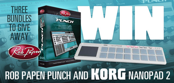 Time+Space Rob Papen / Korg nanoPAD 2 giveaway