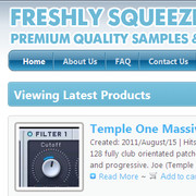 Freshly Squeezed Samples Temple One Massive Soundset Volume One