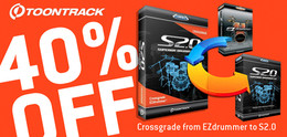 40% Off Toontrack EZdrummer to Superior Drummer 2.0 Crossgrade