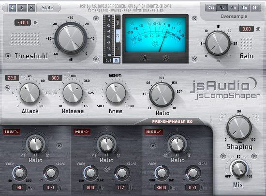 jsAudio jsCompShaper