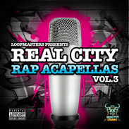 Monster Sounds Real City Rap Acapellas Vol 3