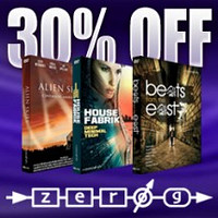 Zero-G sample libraries 30% off at Time+Space