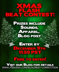P5Audio Xmas Flash Beat Contest