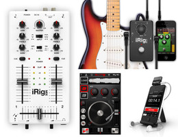 IK Multimedia iRig gear + DJ Rig