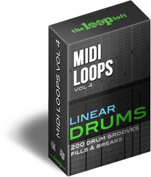 The Loop Loft MIDI Loops Vol 4 Linear Drums