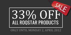 Roqstar 33% Sale