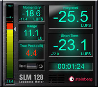 Steinberg SLM 128 Loudness Meter