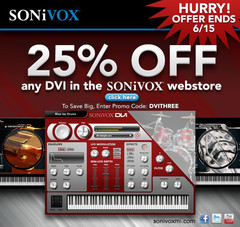 Sonivox DVI 3 promotion