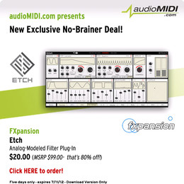 audioMIDI FXpansion Etch No-Brainer