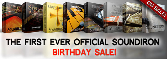 Soundiron Birthday Sale