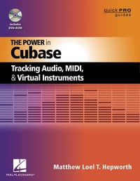 Hal Leonard Book The Power in Cubase