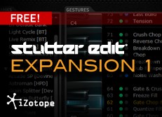 iZotope Stutter Edit Expansion 1