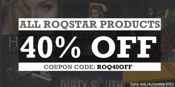 Roqstar 40% off sale
