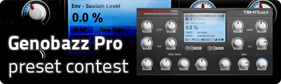 Tekit Audio Genobazz Pro preset contest