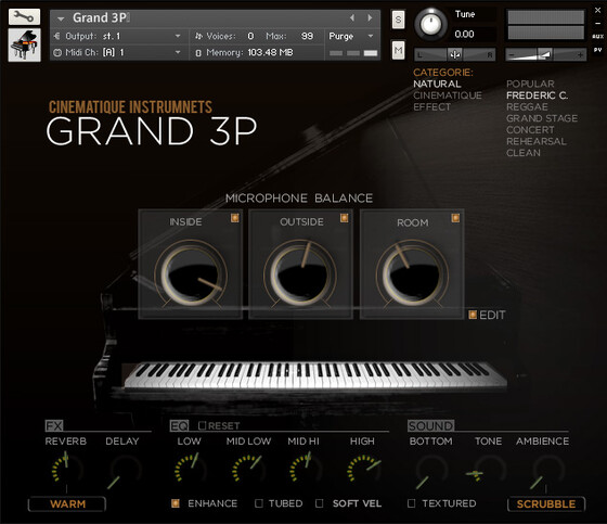 Cinematique Instruments Grand 3P