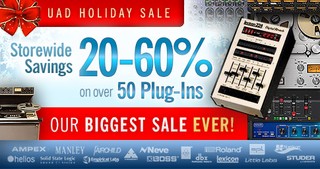 UAD Holiday Sale