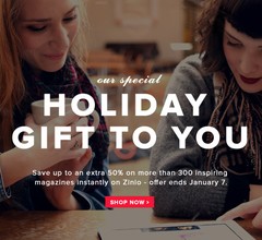 Zinio Holiday Sale