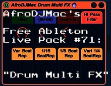 AfroDJMac Drum Multi FX