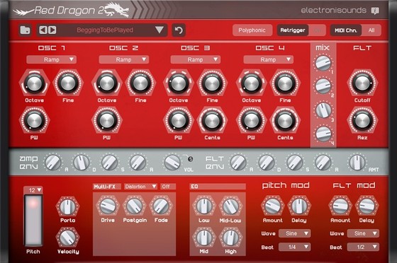 Electronisounds Red Dragon 2