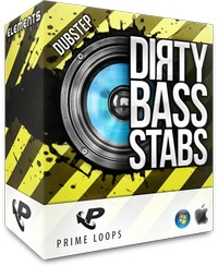 Prime Loops Dirty Bass Stabs Dubstep