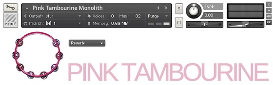 Sun.io Pink Tambourine