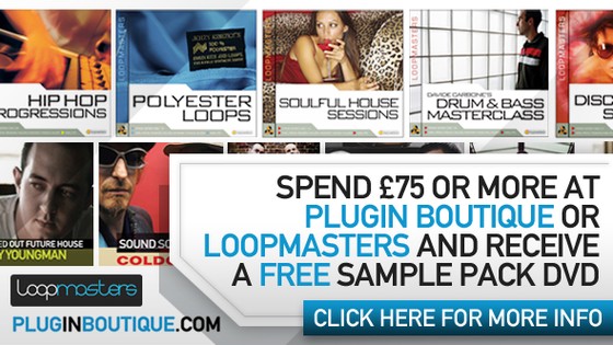 Free Loopmasters samples at Plugin Boutique