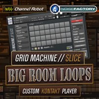 Grid Machine Slice Big Room Loops