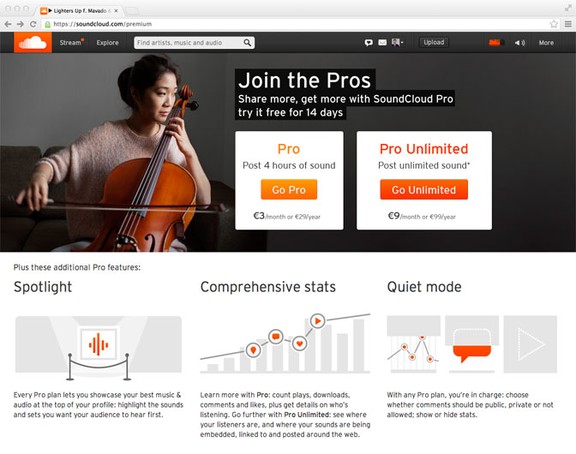 SoundCloud Pro