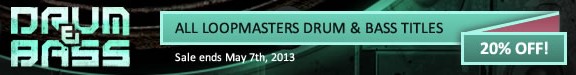 Drum & Bass Sale at Loopmasters