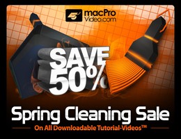 macProVideo.com Sping Cleaning Sale
