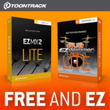 Toontrack EZdrummer Lite & EZmix 2 Lite