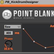 Kick Drum Designer for Max for Live