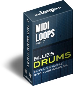 The Loop Loft Blues Drums MIDI